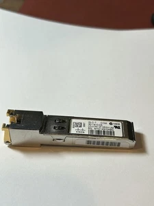 CISCO 30-1410-03 1Gbps 1000Base-T Copper 100m RJ-45 Connector SFP Transceiver - Picture 1 of 2