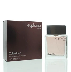 Calvin Klein Euphoria Men Eau de Toilette 50ml Spray For Him - Damaged Box - Picture 1 of 4