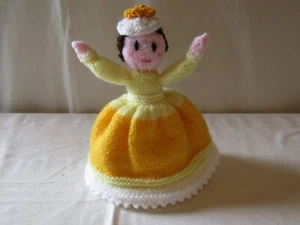 NEW UPSIDE DOWN TOPSY TURVEY KNITTED DOLL 8" TALL. - Picture 1 of 4