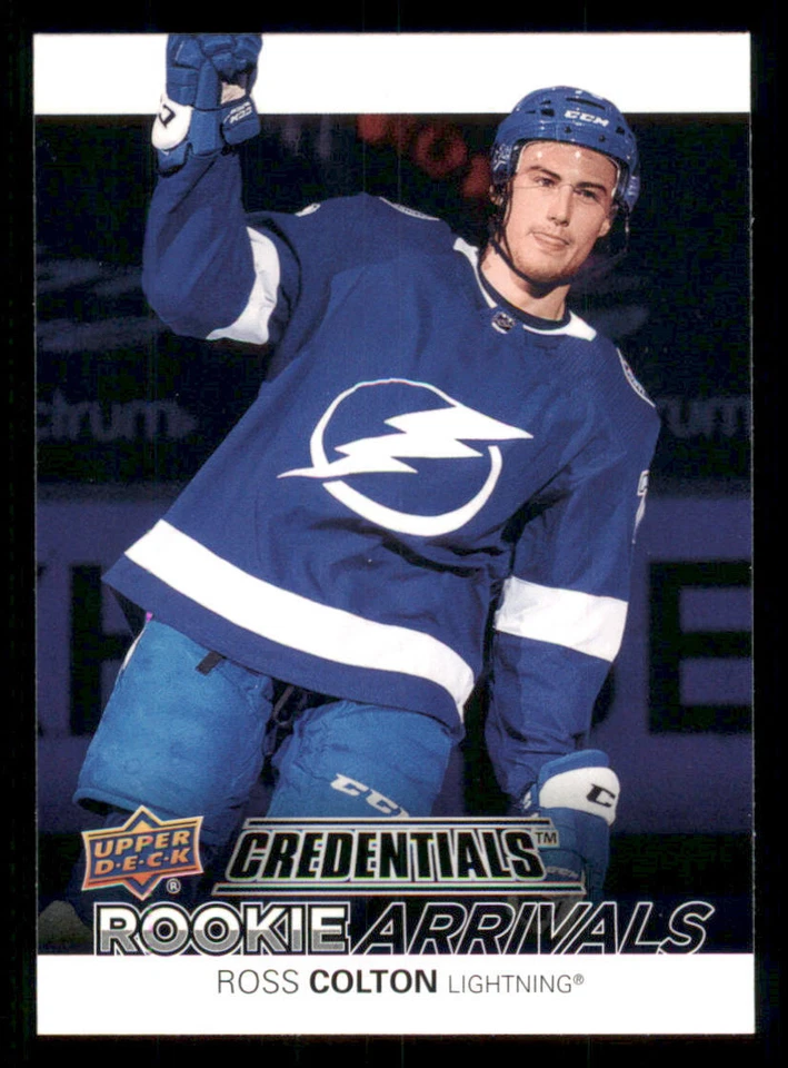 2021-22 Upper Deck Credentials Rookie Arrivals #RA46 Ross Colton - Image 1 of 2