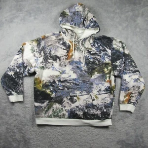Adidas Hoodie Mens Size XL Earth Graphic AOP Pullover Alexander Wang One World - Picture 1 of 9