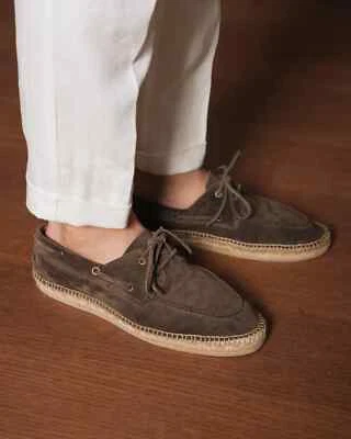Alpargatas de gamuza marrón Velasca para hombre talla 40 EU 7 US 6 UK 26 cm Foto 1 de 4