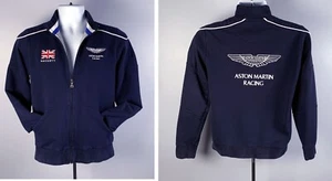 Aston Martin Racing Hackett Track Jacket Boys Girls Youth 13/14 Blue Full Zip - Picture 1 of 6