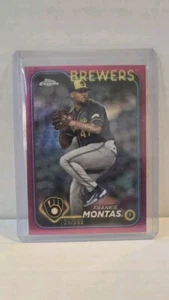 Serie Aggiornamento Cromo Topps 2024 - Rifrattore Magenta Frankie Montas 139/399 - Foto 1 di 2