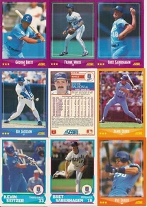 1988 Score Baseball Kansas City Royals Master Team Set w/ R&T Young SS (36) - Picture 1 of 1
