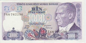 Turkey 1000 Lira 1970 Pick 196 UNC - Picture 1 of 1