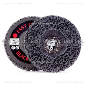 DISCO ABRASIVO BLACK CLEANER per ASPORTAZIONE RUGGINE ASPORTARE VERNICI SMALTI O - Foto 1 di 1