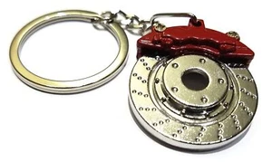 GT//Rotores Rojo Plata Rotor Freno Llavero Automotriz Parte Coche Regalo Llavero... - Imagen 1 de 2