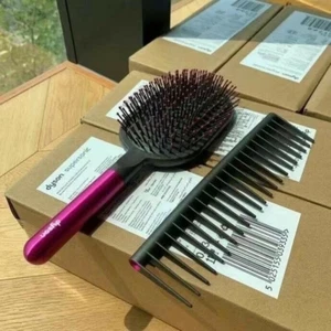 Dyson Supersonic Comb and Paddle Brush Styling Set Fuchsia/Nickel - Picture 1 of 5