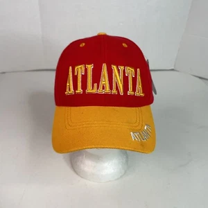 New Vintage Atlanta SnapBack Hat, Red, One Cap - Picture 1 of 8