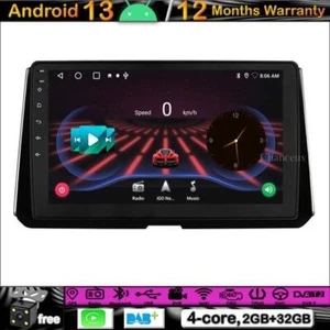 10"Android 13 Autoradio DAB Carplay GPS SAT Navi BT DVR for Toyota Corolla 18-21 - Bild 1 von 12
