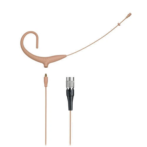 Audio-Technica Omnidirectional Headworn Wireless Microphone - Beige (BP892XCWTH)