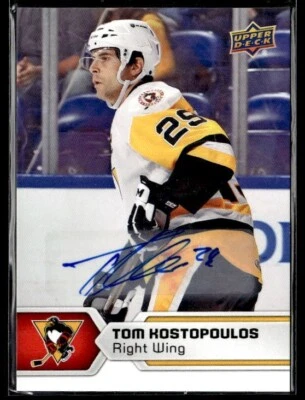 L2,072 - 2017-18 Upper Deck AHL Autographs #79 Tom Kostopoulos - Image 1 of 2