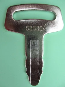 Llave de Máquina Construcción Kubota Thomas Vermeer Wacker Núm 53630 Bagger - Imagen 1 de 2