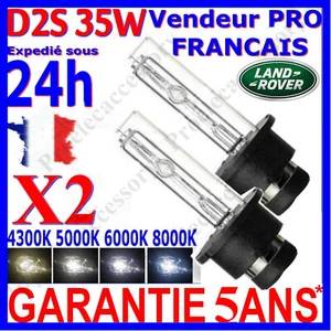 AMPOULES D2S XENON LAMPE FEU 35W HID PHARE 12V 5000K 6000K 8000K POUR LAND ROVER - Picture 1 of 3