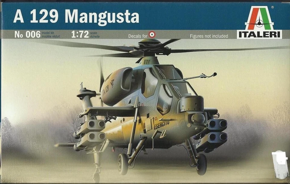 ITALERI 006 A 129 MANGUSTA SCALA 1/72 - Immagine 1 di 1