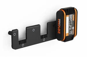 Akkuhalter Wandhalterung für 3 WORX Akkus 20V PowerShare Akku-Halterung Halter - Picture 1 of 10
