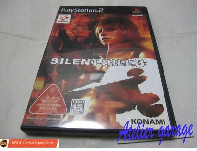 USED S1 Sony PlayStation 2 PS2 Silent Hill 3 Japanese Version KONAMI - Image 1 of 4