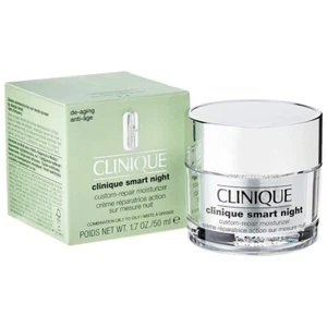 Clinique Smart Night Custom-Repair Moisturizer 1.7 oz/50 ml Combination Oily 3/4 - Picture 1 of 3