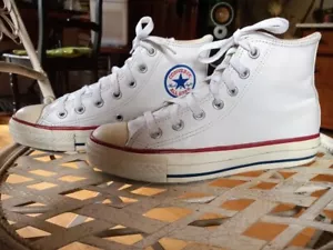 CONVERSE Chucks 36 high-top weiß Echtleder - Bild 1 von 4