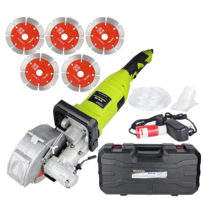 Nueva máquina de corte de ranura cazadora de pared eléctrica 4KW 220V máquina ranuradora de pared Foto 1 de 4