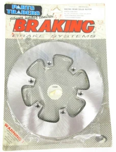 Rotor/disco de freno trasero sólido de freno Kawasaki KX125 KX250 KX500 KDX200 - Imagen 1 de 1