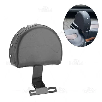 Studded Driver Backrest Fit For 2007-2017 Harley Heritage Softail Classic Fatboy - Изображение 1 из 4