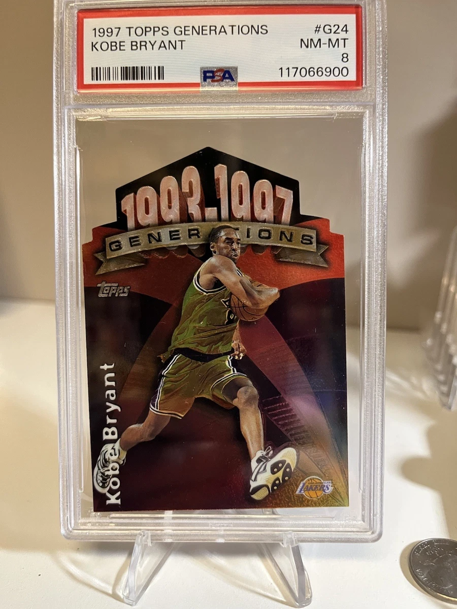 Topps Kobe Bryant 8 Graded Basketball Sports Trading Cards