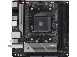 ASRock B550M-ITX/AC AM4 AMD B550 SATA 6Gb/s Mini ITX AMD Motherboard - Imagen 1 de 11