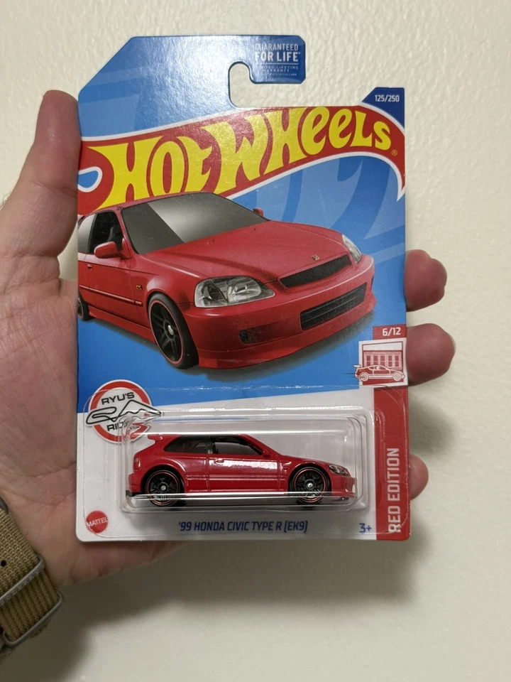 Tarjeta excelente Target Exclusive Red Edition 2022 - 99 Honda Civic Type R [EK9]  Foto 1 de 2