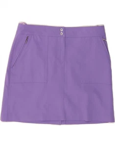 IZOD Womens Golf Mini Skirt US 6 Medium W32 Purple Polyester DT15 - Picture 1 of 3