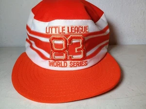 Vintage 1983 Little League World Series SnapBack Hut | Pillendose | klassische Streifen! - Bild 1 von 10