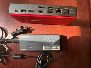 Lenovo Dockingstation für ThinkPad USB-C Dock Gen2 mit USB-C Kabel & Netzteil LDC-G2 - Bild 1 von 6
