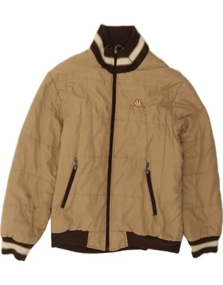 KAPPA Mens Padded Jacket UK 40 Large Beige Polyester DH11 - Image 1 of 4