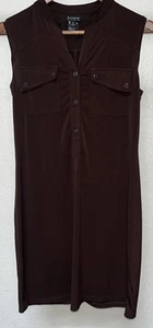 En Focus Studio Freizeitkleid ärmellos Damengröße 6 braun - Bild 1 von 8