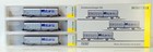 MINITRIX 15282 ECHELLE N 1/160 SBB -CFF COFFRET 3 WAGONS Hbbillns ETAT NEUF + BO