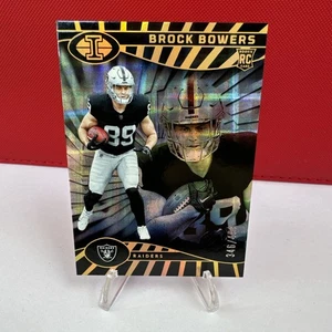 2024 Panini Illusions #47 Brock Bowers Mirrored Trophy Collection #/499 Raiders - Bild 1 von 4
