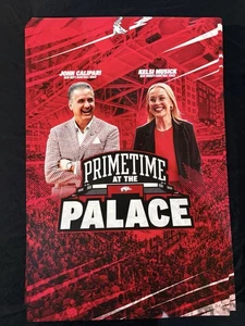 Arkansas Razorbacks Basketball 2025 Primetime At The Palace Poster John Calipari - Bild 1 von 1