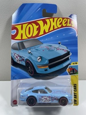 Hot Wheels 2025 DATSUN 240Z 62/250 Long Card 4/10 HW Art Cars - image 1 of 2