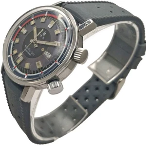 Lip Nautic Ski 36mm 1968 G Électromécanique R184 LEBROCANTHEURE VINTAGE WATCH - Photo 1 sur 5