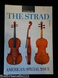 THE STRAD - AMERIKANISCHE SONDERAUSGABE - NOV 1985 - Bild 1 von 1