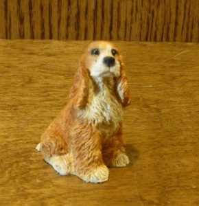 Castagna Mini Dog Figurine #0365 COCKER SPANIAL, Made in Italy, 2" NEW/Box - Picture 1 of 3