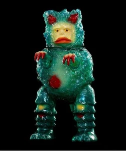 Bullmark Ultraman Series Garamon Kaiju Green Red Clear Figure Sofubi H23CM(9in) - Picture 1 of 5