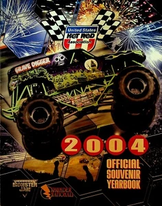 United States Hot Rod Association 2004 Official Yearbook Monster Trucks Signed - Picture 1 of 4