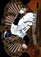 2000 Crown Royale Premiere Date Marlins Baseball Card #56 Alex Gonzalez/121