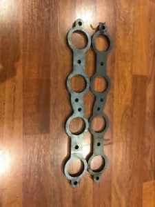 LS V8 1-7/8" HEADER FLANGES LASER CUT 10MM MILD STEEL ONE PAIR - Picture 1 of 1