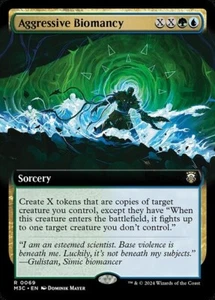 *MtG: AGGRESSIVE BIOMANCY - Commander Modern Horizons 3 Rare - magicman-europe* - Bild 1 von 1