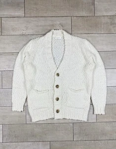 Filippo De Laurentiis Pullover Strickjacke Herren 52 L Merinowolle V-Ausschnitt - Bild 1 von 7