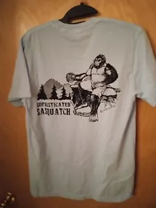 (Sophisticated Sasquatch) MEDIUM t-shirt Bigfoot Johnson City Tennessee - Picture 1 of 2