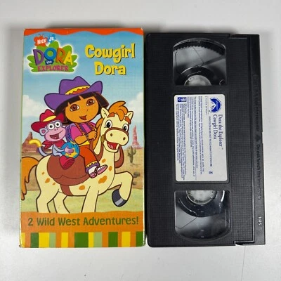 Dora the Explorer VHS Video Tape Cowgirl Dora - Image 1 of 2
